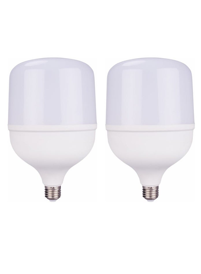 ماكس مصباح LED بقوة 50 واط، قاعدة E27، لون أبيض بارد، سطوع 4000 لومن، مناسب للاستخدام الصناعي والمنزلي، درجة حرارة اللون 6500 كلفن - Image 1